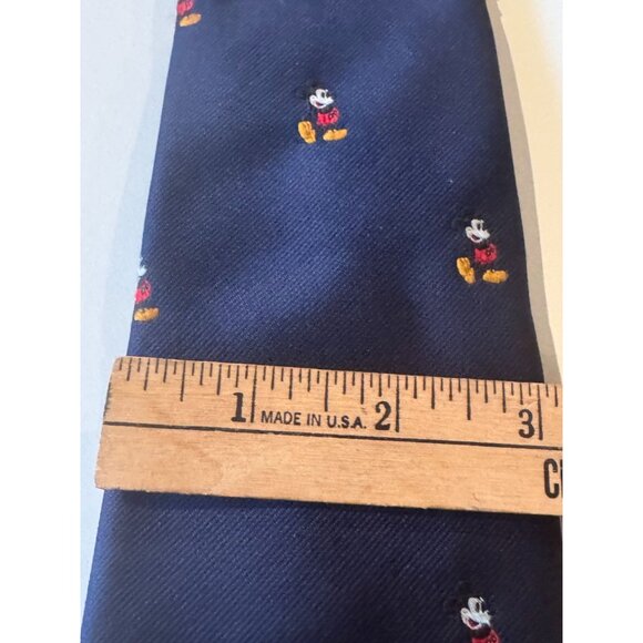 Vintage Disney Mickey Mouse Tie – Made in USA by Cervantes for Walt Disney Compa - Picture 2 of 7